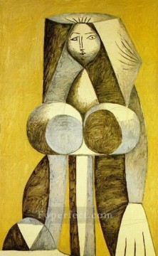 Mujer debutante 1946 Cubismo Pinturas al óleo